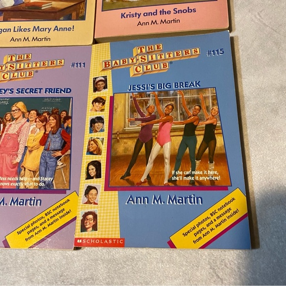 The Babysitter's Club Book Bundle #8, 10, 11, 12, 111, 115 - Picture 13 of 16
